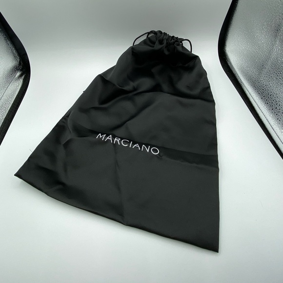 Marciano Sexy Gold Leather Heels - Picture 11 of 13